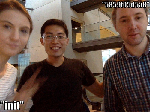 First Git commit with Julia and Mark